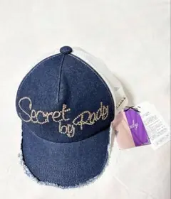 ちび Rady デニム　キャップ ストーン 刺繍　帽子　子ども