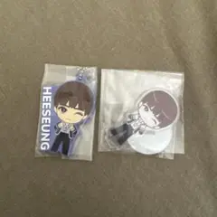HEESEUNG ヒスン　ガチャガチャ　アクスタ　キーホルダー　セット