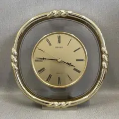 【H】SEIKO セイコー 置き時計 稼動品