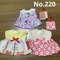 着せ替えドレスセット No.220
