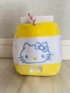 ハローキティの牛乳パック型キーホルダー　韓国限定　レア