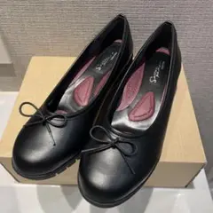 【未使用品】RAKUNA ラクナ フラットシューズ 整体パンプス 24.5㎝