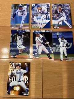 プロ野球チップカード横浜ベイスターズ 7枚セット