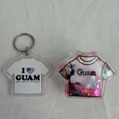 I LOVE GUAM キーホルダーとマグネットセット