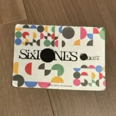 SixTONES オンエスト　onest ステッカー　1枚