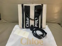 Chloe クロエ woody スモールトートバッグ S