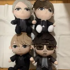 L'Arc~en~Ciel メンバーおすわりぬいぐるみ ☆全4種セット☆