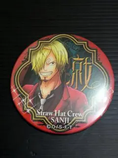 ONEPIECE輩　缶バッジ　サンジ