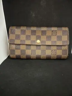 美品★即購入OK!ルイヴィトンポルトモネクレディ ダミエ エベヌ 長財布