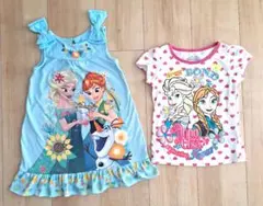 アナと雪の女王　ワンピース　Tシャツ　110～120