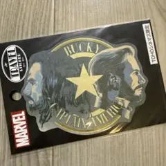 マーベル　アベンジャーズ　ステッカー　キャプテンアメリカ&バーキー　TOHO限定