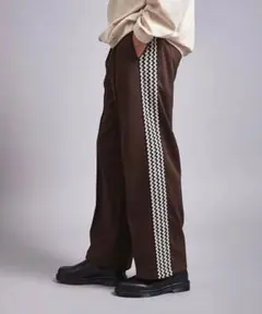 <monkey time> ジャージー サイド レース トラック パンツ