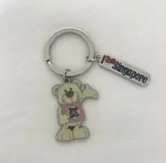 くま　キーホルダー　シンガポール