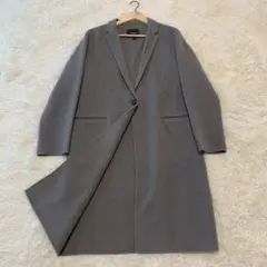 Theory グレー チェスターコート Perfect Suit FActory チェスターコート コート カシミヤ混
