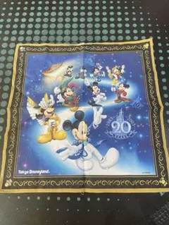 レトロ　東京ディズニーランド　ハンカチ　レア 20周年記念　限定