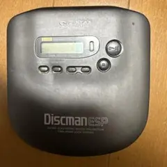 【動作品】SONY ディスクマン ESP ポータブルCDプレイヤー　D-335 卓上オーディオ (Tabletop Audio): ポータブルCDプレイヤー(SONY