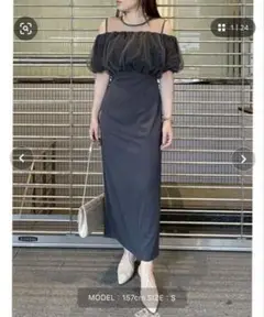 LADYシアーボレロレイヤードワンピース　lagunamoon