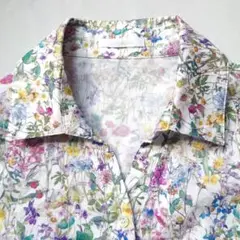 AMACA アマカ LIBERTY リバティ 花柄 ワンピース Mサイズ