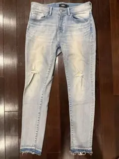 AZUL by moussy スキニージーンズ L ライトブルー