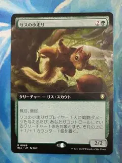 MTG リスの小走り/Scurry of Squirrels BLC拡張日本語版
