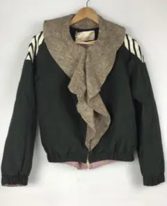 d-due ウール異素材コンビブルゾン