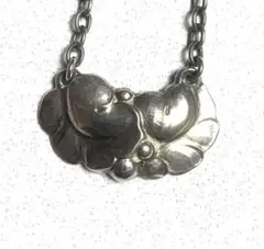 Georg Jensen ネックレス「葡萄の葉」