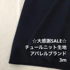 D7L/5741-01◆3m 感謝祭/ポリエステルチュールニット生地/アパレル