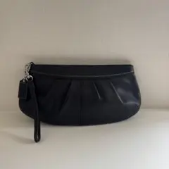 Coachコーチ ブラック クラッチバッグ