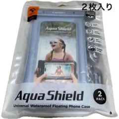 シュピゲン Spigen防水ケース 2枚入り スマホケース プール 顔認証対応