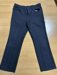 90s USA製 スタプレ　W36　Levi's 517　ブーツカット ネイビー