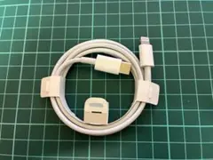 Apple純正　USB-C-Lightning 充電ケーブル 約1メートル
