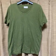 pujama clothing コットン Tシャツ Mサイズ オリーブグリーン