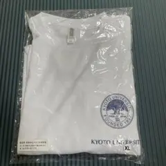 【新品】京都大学オフィシャル　Tシャツ　ホワイト　ＸＬサイズ