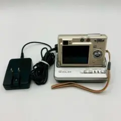 【動作品】CASIO EXILIM EX-Z40 ゴールド 充電スタンド付き