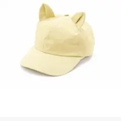 新品未使用　Casselini イエロー アニマルキャップ