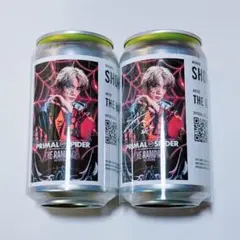 浦川翔平 PRIMAL SPIDER オリジナルラベル缶 サイン入りセット