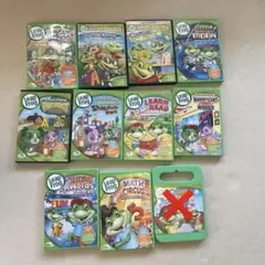 リープフロッグ　DVD10枚＋CD1枚セット　おまけ付き 希少】Leap Frog DVD10枚 セット Mega Pack