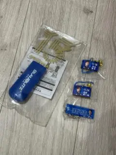 ブラウブリッツ秋田　キーホルダー３点　ブルーライト　セット　まとめ売り