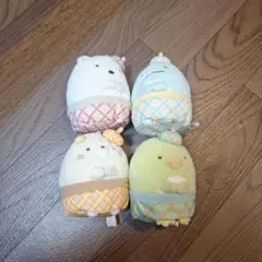 すみっコぐらしぬいぐるみキーホルダー4体セット