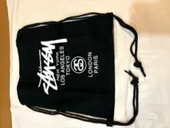 【当日発送】ステューシー キャンバス地 リュックサック シンプルデザイン 黒w