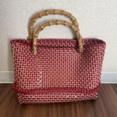 ❣️迅速発送❣️ハンドメイド カゴバッグ