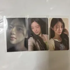 ミンジュ　ユニバ特典　3枚セット