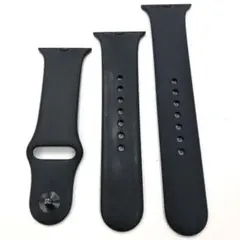 アップルウォッチ スポーツバンド 黒 Apple Watch 38mm 用