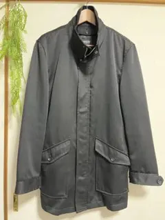 コムサイズムCOMME CA ISM M スプリングコート　黒black