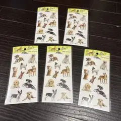犬　dog シール　ステッカー