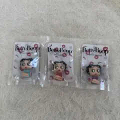 【新品未開封】Betty Boop ベティ・ブープ ミニマスコット 3点セット