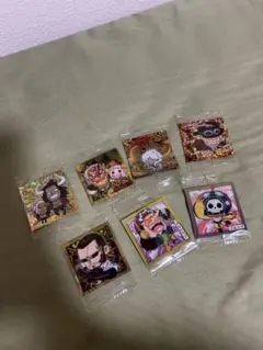 ワンピース キャラクターシール 7枚セット