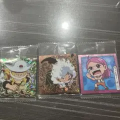 ワンピース　ウエハースシール　白ひげ　ルフィ　ドラゴン　ボニー
