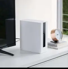 tower 重ねられるスリム蓋付きルーター収納ケース 山崎実業