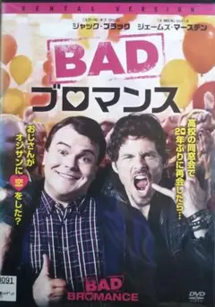 ＊３枚で１枚無料＊バッド・ブロマンス DVD＊ケース無し＊